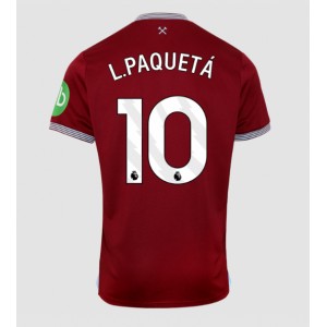 West Ham United Lucas Paqueta #10 Jalkapallovaatteet Kotipaita 2025-26 Lyhythihainen
